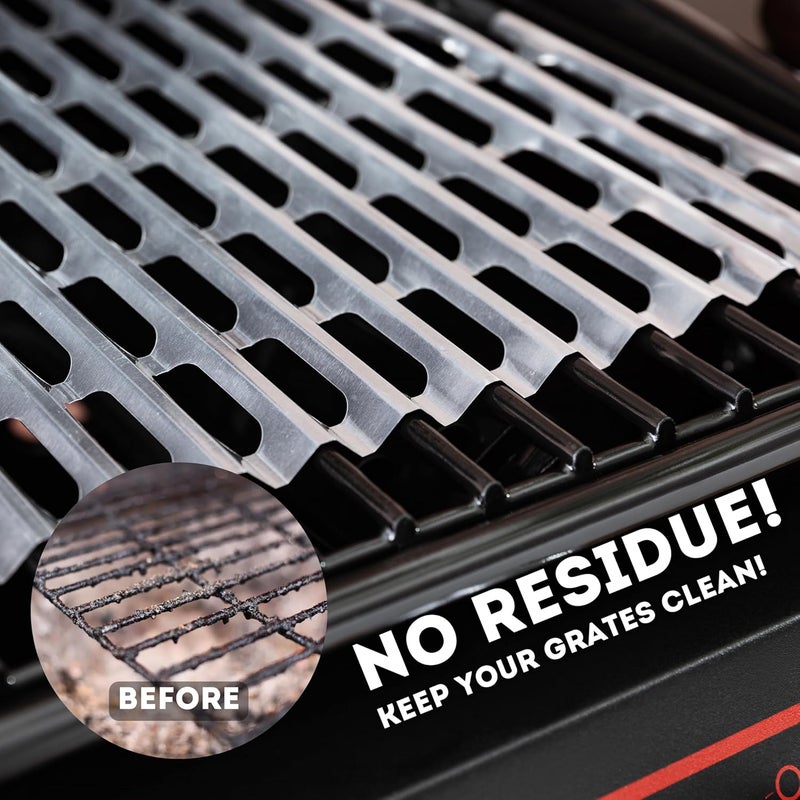 Elegeet Disposable Aluminum Grill Liners & Grill Toppers | Heavy-Duty, Tear & Heat Resistant BBQ Sheets | Perfect for Public Park Grills, Outdoor BBQ, Camping & Tailgating | 12 x 20 Size, 10-Pack - Image 2